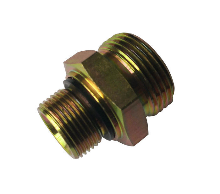 Steel Bsp male 3/4'' Hydraulic Pipe Fittings Metric Thread Pipe 1CB