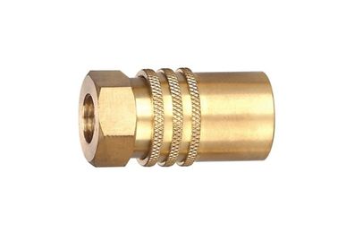Mold Coolant Brass Quick Coupler Compact And Extension Thread Ends Moldmate Series