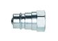 Steel Ball Valve Hydraulic Quick Connect Couplings KZEB Series Cr3 Zinc Plated