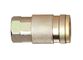 Durable 1/4" Pneumatic Quick Release Coupling Manual Couplers with -40℃ To 250℃