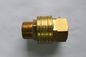 Brass Straight Through Hydraulic Quick Connect Male Thread Couplings ST Series